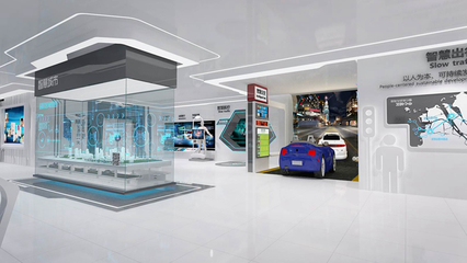 数字新视界 当现代化与未来感在多媒体展厅中完美交融